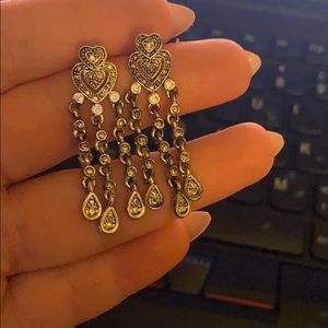 Silver ear rings!!!!